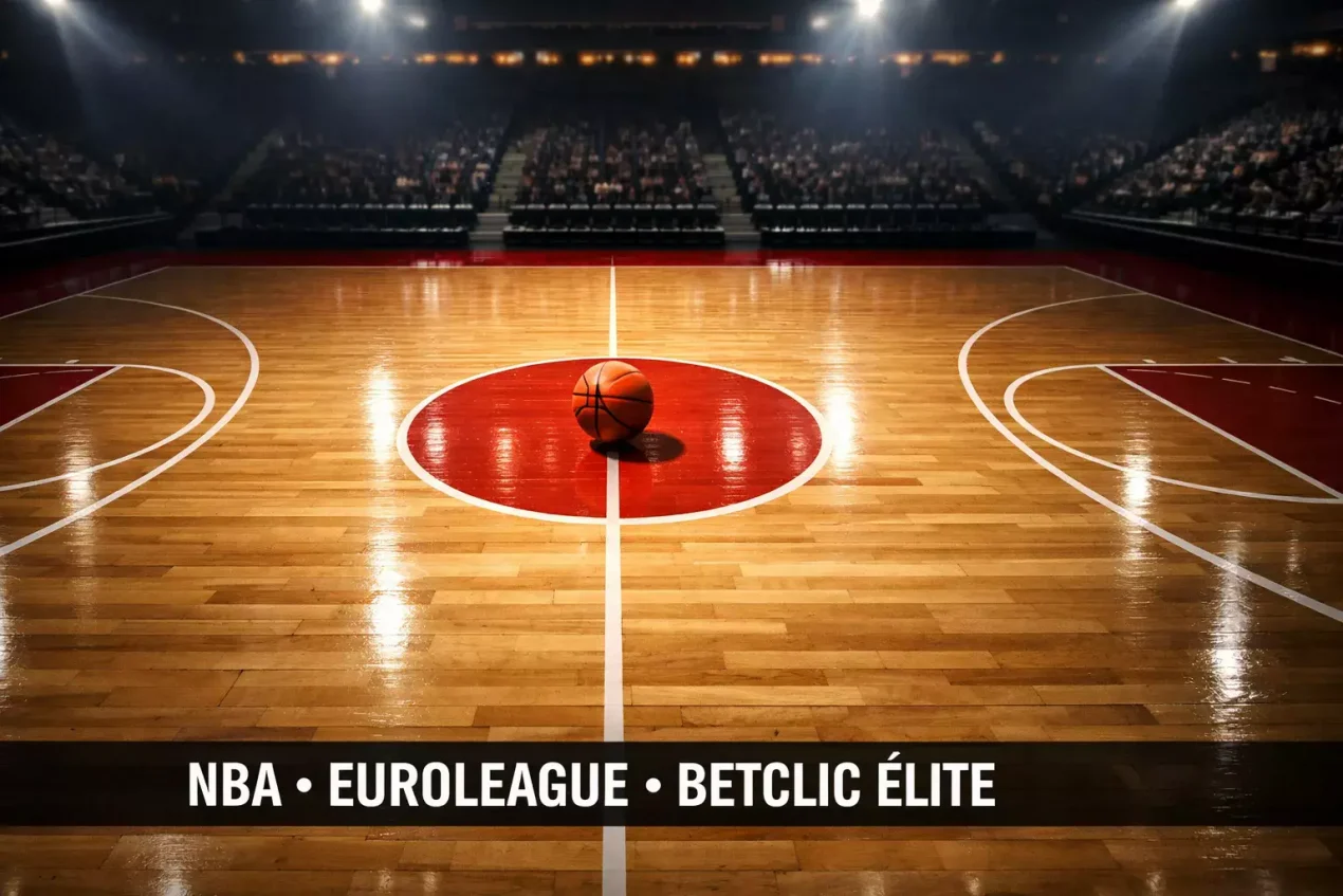 Parier sur la NBA, l&rsquo;EuroLeague et la Betclic Élite