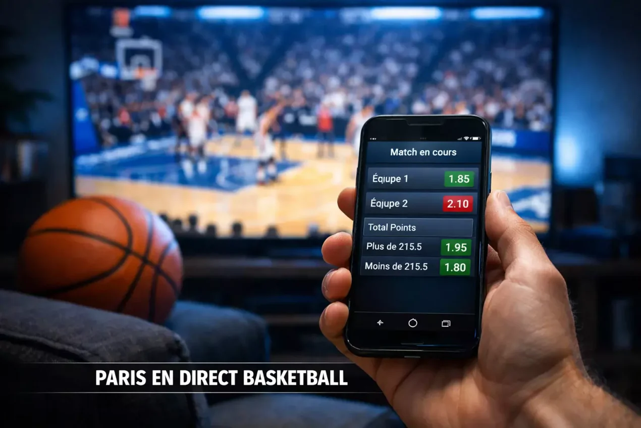 Paris en Direct Basketball : Maîtriser le Live Betting